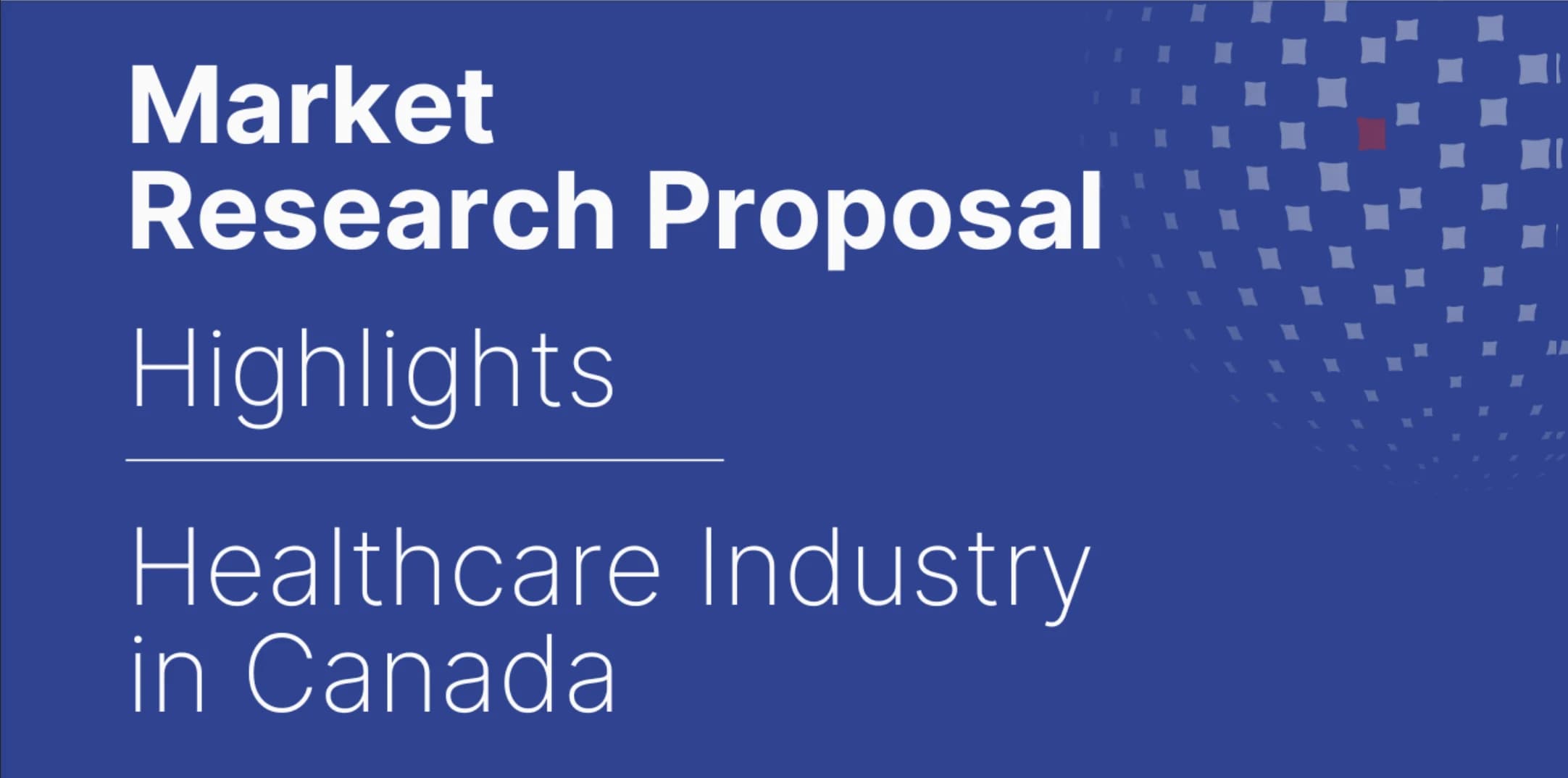 OneHub Market Research - Healthcare Industry