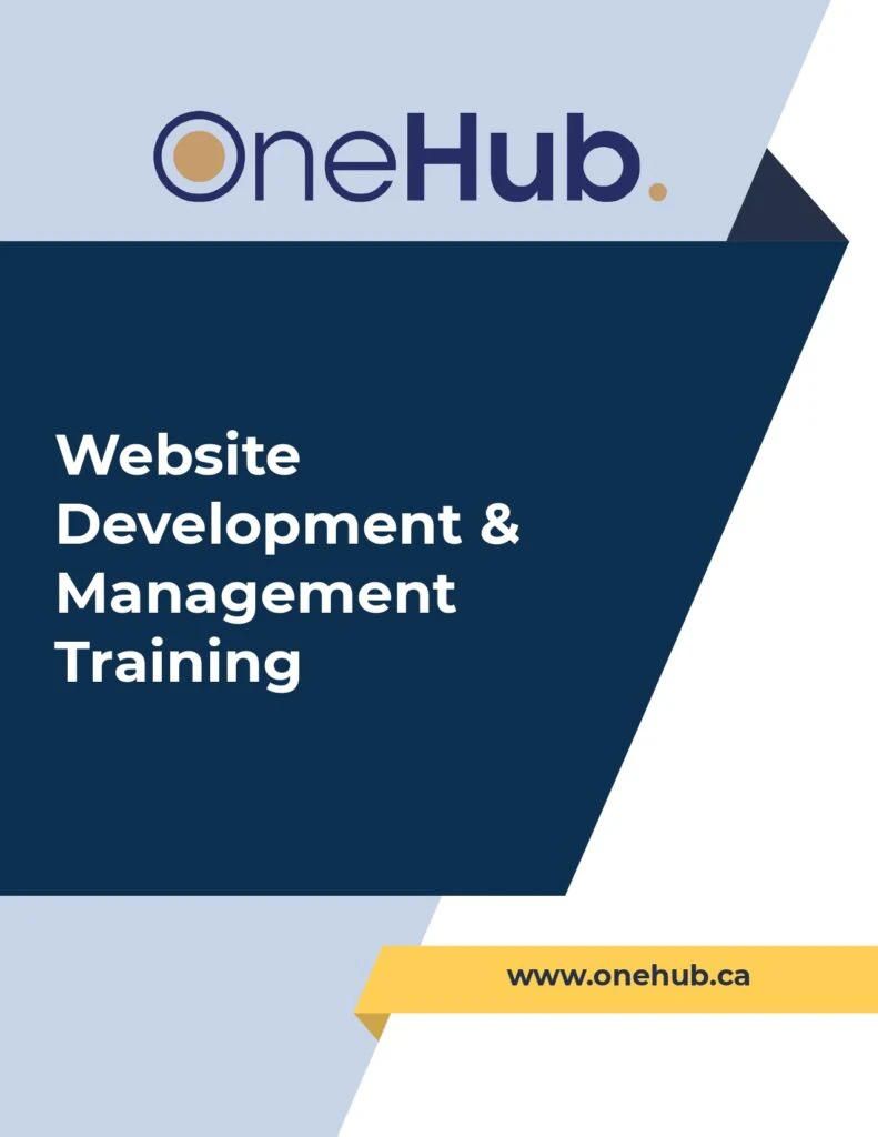 OneHub Website Development & Management Course